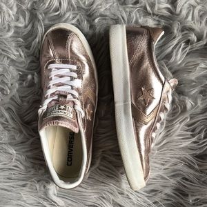 Converse Metallic Pink Sneakers